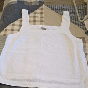 A New Day Cream Sleeveless Top